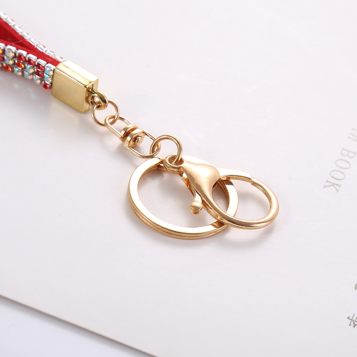 Wholesale Rhinestone Lanyard Diamond Metal Keychains